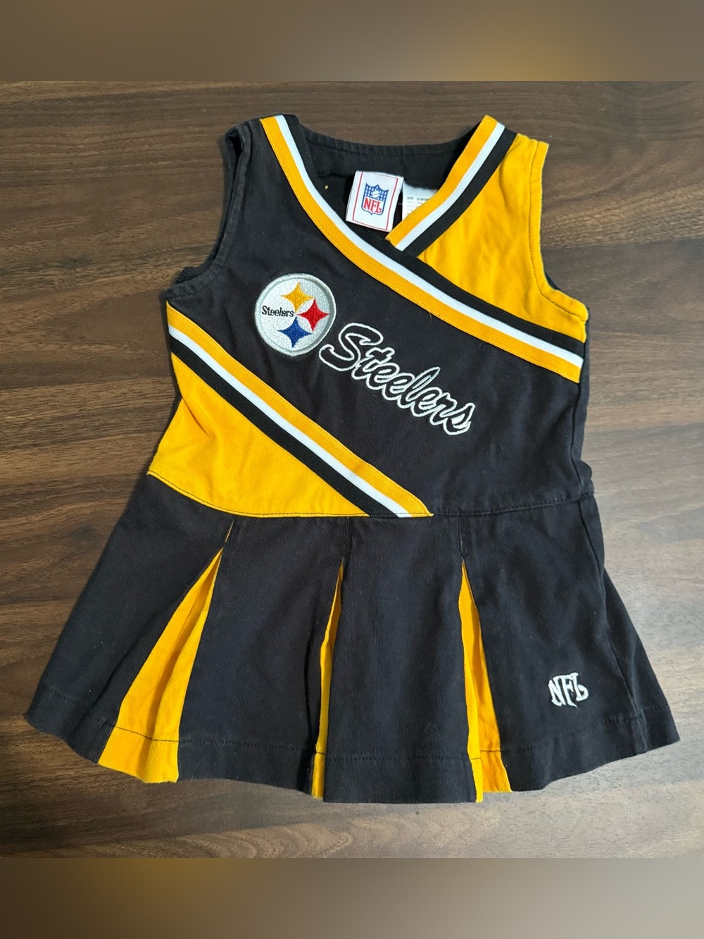 Sold Baby girl Pittsburgh Steelers dress